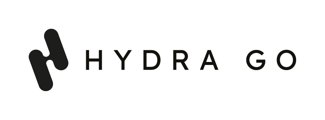 Hydra Go Logo - Negro - Horizontal