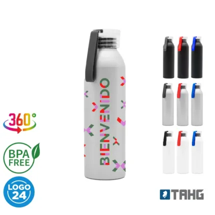 Botella ALU c/handle color