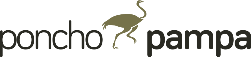 logo poncho verde negro