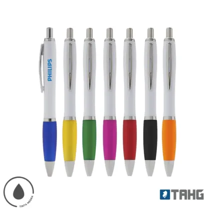 Boligrafo Vento White