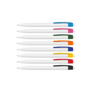 Boligrafo Clic Pen Best Value White - Tinta Azul