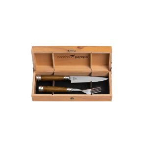 Set de Cubiertos Asado Premium Poncho Pampa