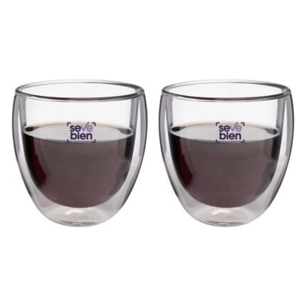 SET DE VASOS DE VIDRIO "GLASGOW"