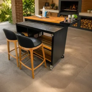 Barra Iron Wood Móvil Extensible 14160 Teka