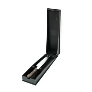 Cuchillo G Con Aplique En Box De Madera