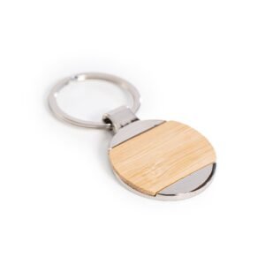 LLAVERO BAMBOO CIRCULAR (4271)