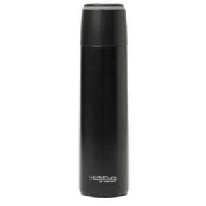 Botella (Termo) Thermos Con Pico Vertedor Y Taza Negro