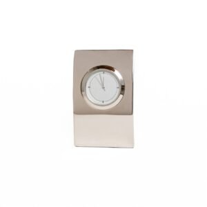 Reloj de Escritorio Curvo Metálico (B83846)