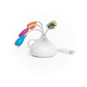 Descripción: Multipuesto USB de cuatro bocas y un cable conector. (HUB602)