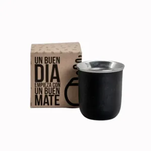 Mate De Acero Inoxidable Nacional Con Bombilla Y Packaging