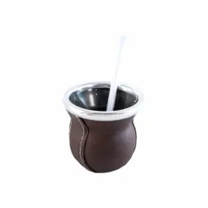 Mate Cristal Con Bombilla