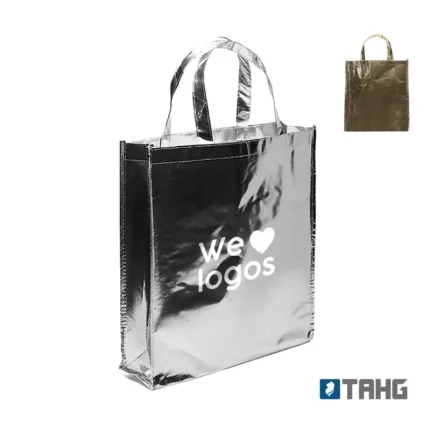 Bolsa Shopping Metalica 36x40x10