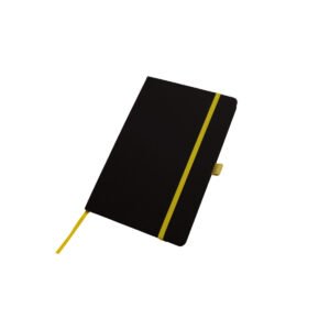 Cuaderno Notes PU Black