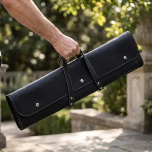 Estuche Parrillero De Ecocuero 5 Piezas