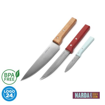 Set de 3 cuchillos Narda Lepes