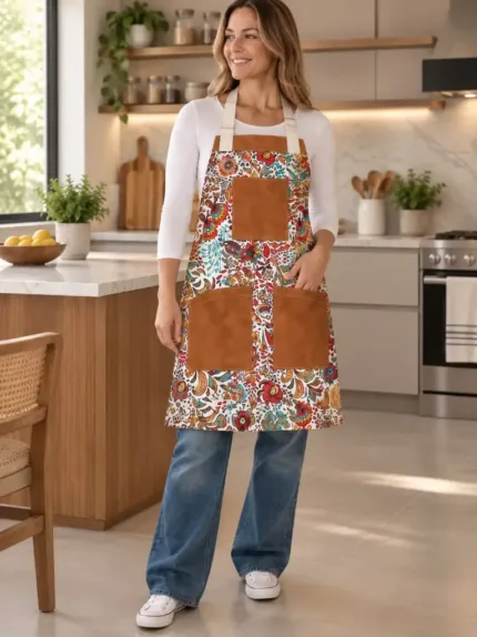 Delantal Estampado Flores