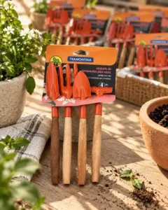 Set De Herramientas De Jardin Tramontina Mini 4 Piezas