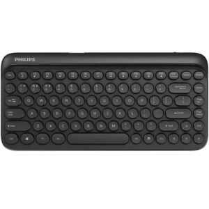 Philips Teclado K624 Wireless & BlueTooth Black