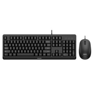 Philips Tec+Mou Series 2000 Usb 1200dpi 104keys Black