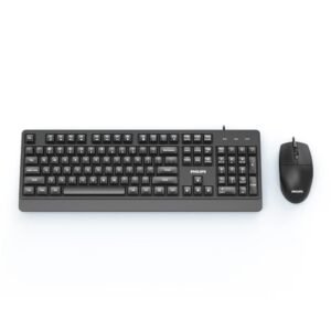 Philips Tec+Mou Series 2000 Usb 1200dpi 104keys Black