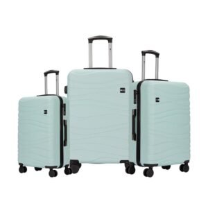 ZOM VALIJAS ZL-S052LG - Set x 3 medidas - Wavy Blue Mint